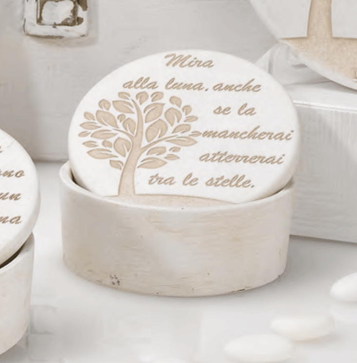 Frase Albero Della Vita Significato Scatola Albero della vita con frase Emily