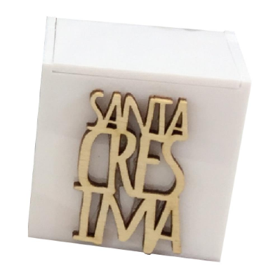 Scatolina per confetti Santa Cresima