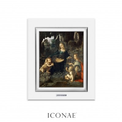QUADRO LINEA EVER 20X25 VERGINE DELLE ROCCE(LEONARDO)