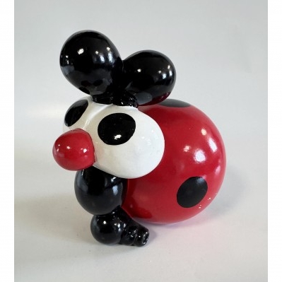 COCCINELLA IN CERAMICA EGAN CM.16x17