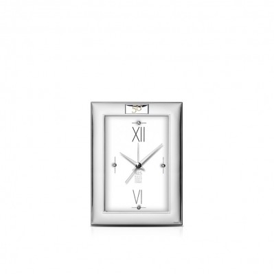 SVEGLIA 50° ANNIVERSARIO AIDEN 10X15 ARGENTO 925