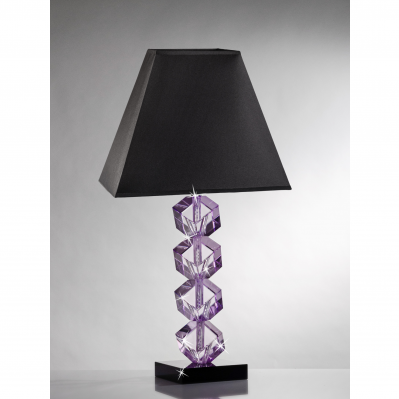 LAMPADA IN CRISTALLO AMETISTA - RANOLDI