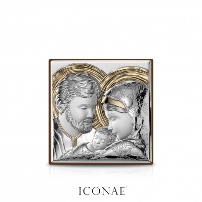 SACRA FAMIGLIA DELLE ROSE QUADRETTO 11x11