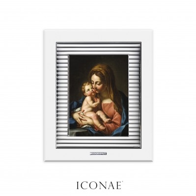 QUADRO LINEA SENIA 20X25 MADONNA C/ BAMBINO CIGNAROLI 