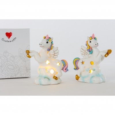LAMPADA LED UNICORNO - BOMBONIERE SOLIDALI