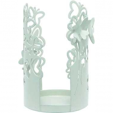 Portabicchieri farfalle metallo traforato - Collezione WALD