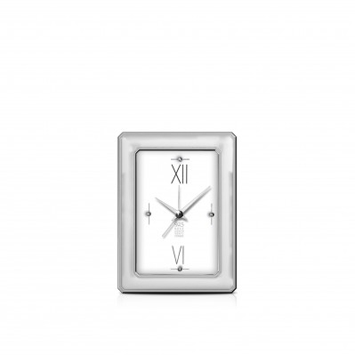 SVEGLIA LINEA ESQUINA 10X15 ARGENTO 925