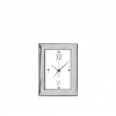 SVEGLIA LINEA MATHIS 10X15 ARGENTO 925