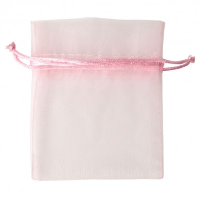 SACCHETTINO ORGANZA CM 8X10 ROSA 