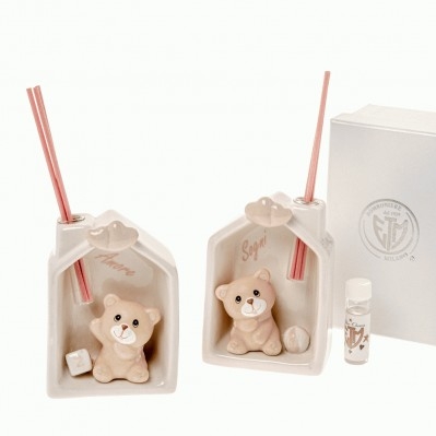 BARTY ORSO DIFFUSORE ROSA H.11 C/BOX 
