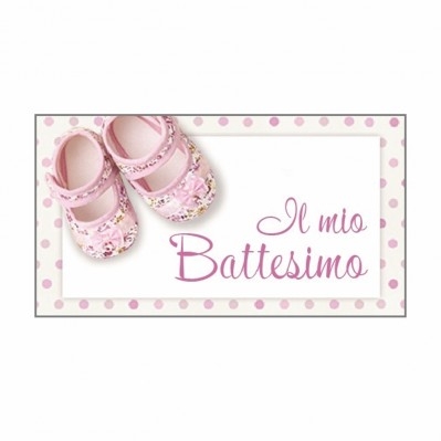BATTESIMO SCARPA ROSA 20/1000
