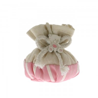 SACCHETTO BELLA BAG PALLA CM 10 ROSA 