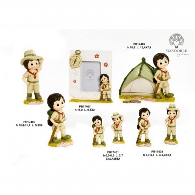 BIMBO ESPLORATORE 8.1 CM. RESINA