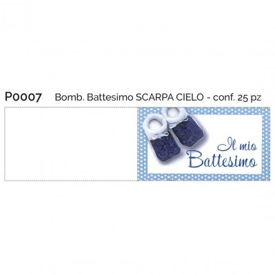 BOMB.BATTESIMO SCARPA C.LO CONF.25PZ