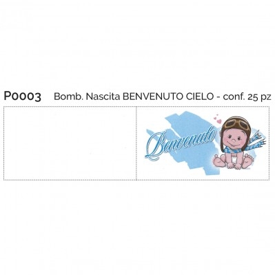 BOMB.NASCITABENVENUTO C.LO CONF.25PZ