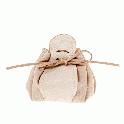 PORTACONFETTI BORSETTA CM.9 BEIGE 