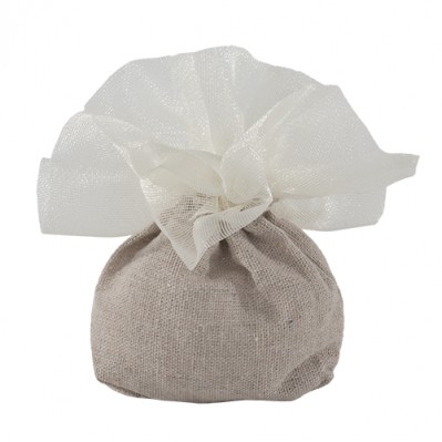 BAG CM 10X13 CREMA SACCHETTO CONFETTI MATRIMONIO