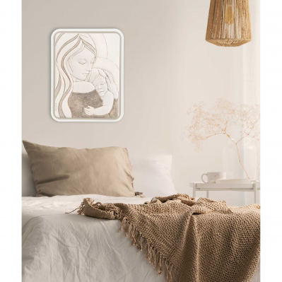 Capezzale Sacra famiglia stile moderno