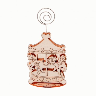 CAROSELLO CLIP H.10 ROSA 
