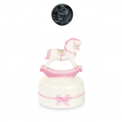 CAVALLINO ROSA CARILLON CON SCAOLA