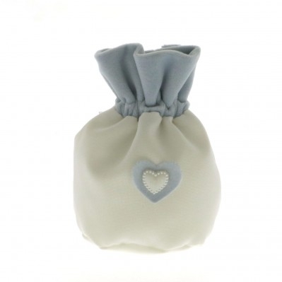 SACCHETTO CLIZIA BAG PALLA CM 12 CELESTE