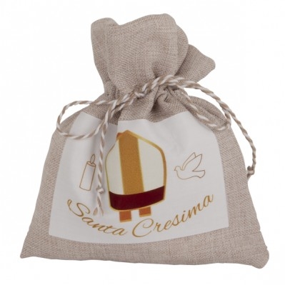 CORDA BAG CRESIMA CM.10X12 PORTA CONFETTI