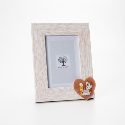 CORNICE COMUNIONE E CRESIMA CUORE LEGNO