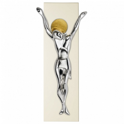 Crocifisso Cristo con pannello