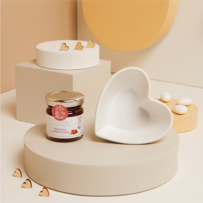 CUORE MARMELLATA FRAGOLA 40GR - CLARALUNA 2025