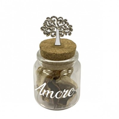 BARATTOLO CONFETTI ALBERO H.8 