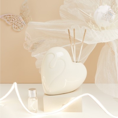 DIFFUSORE CUORE BIANCO - CLARALUNA 2025