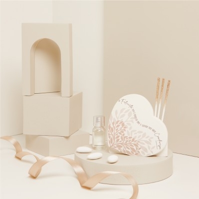 DIFFUSORE DECORO CUORE ROSA - CLARALUNA 2025