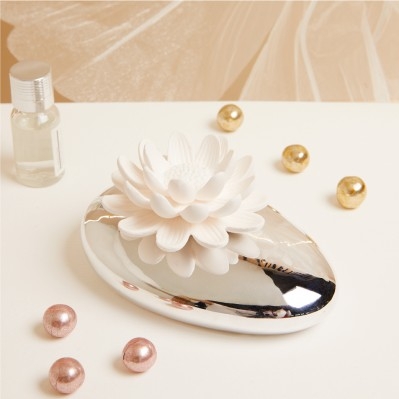 DIFFUSORE FIORE DI LOTO SILVER - CLARALUNA 2025