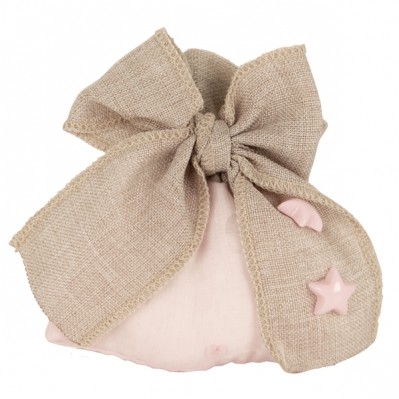 DUE STELLE BAG CONFETTI ROSA CM.8X10 