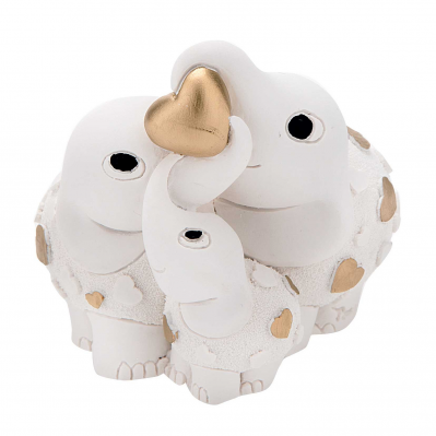 ELEFANTE BIANCO FAMIGLIA 8*8