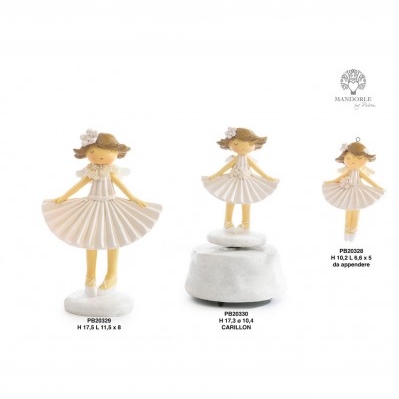 FATINA BALLERINA 10.2 CM. RESINA 