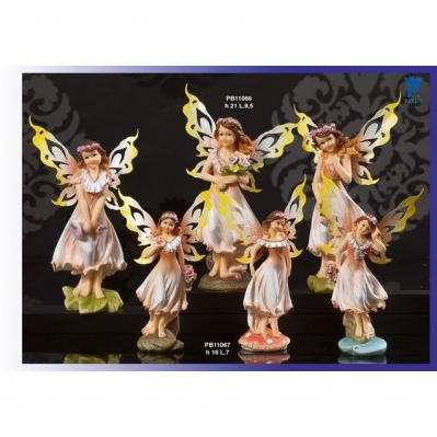 FATINA/FIORI 16 CM.3 AS.RESINA