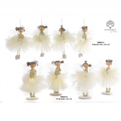 FATINA 16.8 CM. RESINA STOFFA