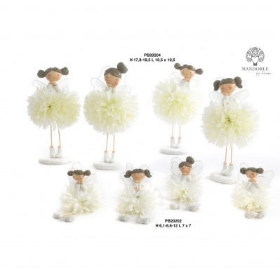 FATINA 6.6 CM. RESINA STOFFA