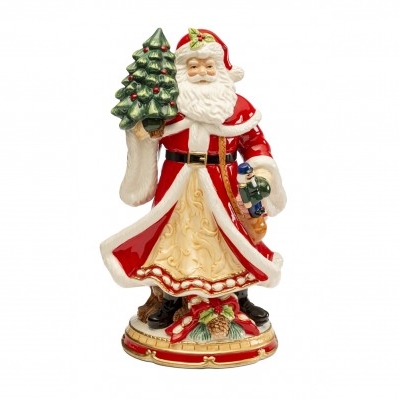 FIGURINA BABBO NATALE CERAMICA