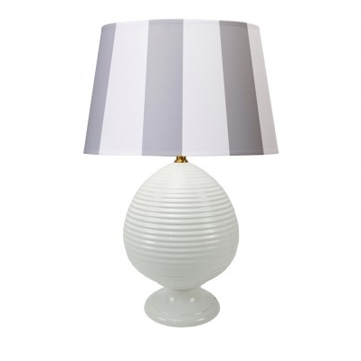 LAMPADA BIANCA BASE PORCELLANA