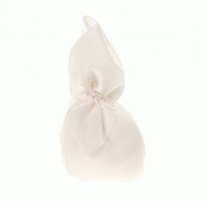 PORTACONFETTI LUSSO BAG CM.14 BIANCO 