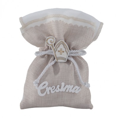 MEMENTO BAG CM 10X12 confetti per CRESIMA 