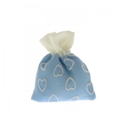 SACCHETTO MERIDIA BAG CM 8X10 CELESTE