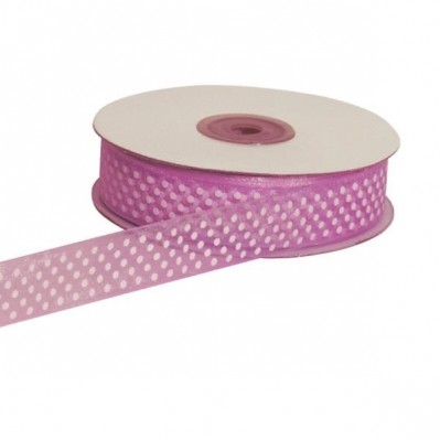 NASTRO ORGANZA POIS LILLA