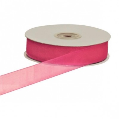 NASTRO ORGANZA FRAGOLA 20MM 50MT 