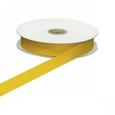NASTRO GROSGRAIN GIALLO 20MM 50MT 