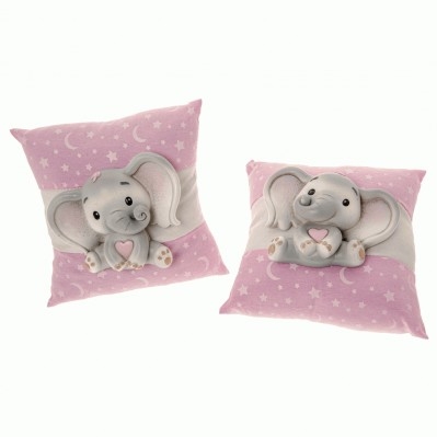 NEVE CUSCINO ROSA CM.18