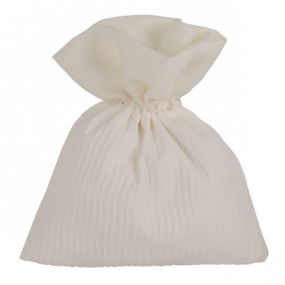 SACCHETTO CONFETTI ONDA BAG BIANCO CM.10X12