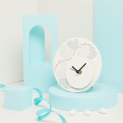 OROLOGIO DECORO CUORE VERDE - CLARALUNA 2025